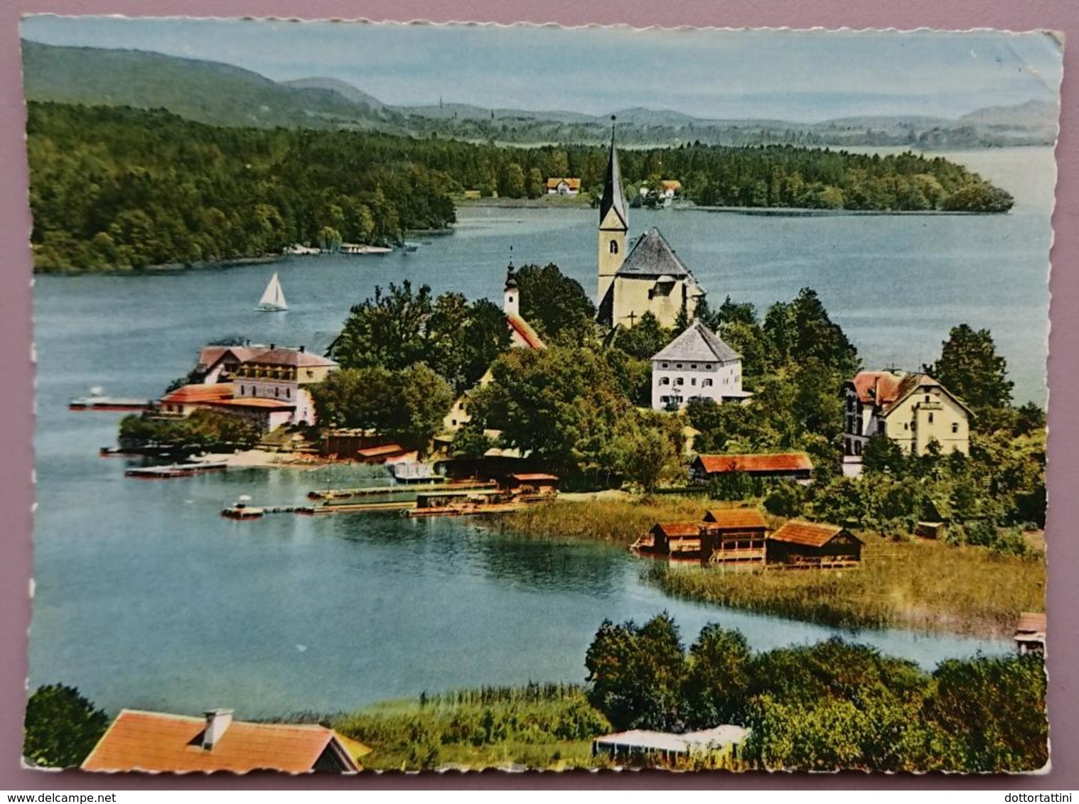 Maria Worth (Kärnten - Austria) -  Das Kleinod Am Wörthersee -   Vg 1953 A2 - Maria Wörth