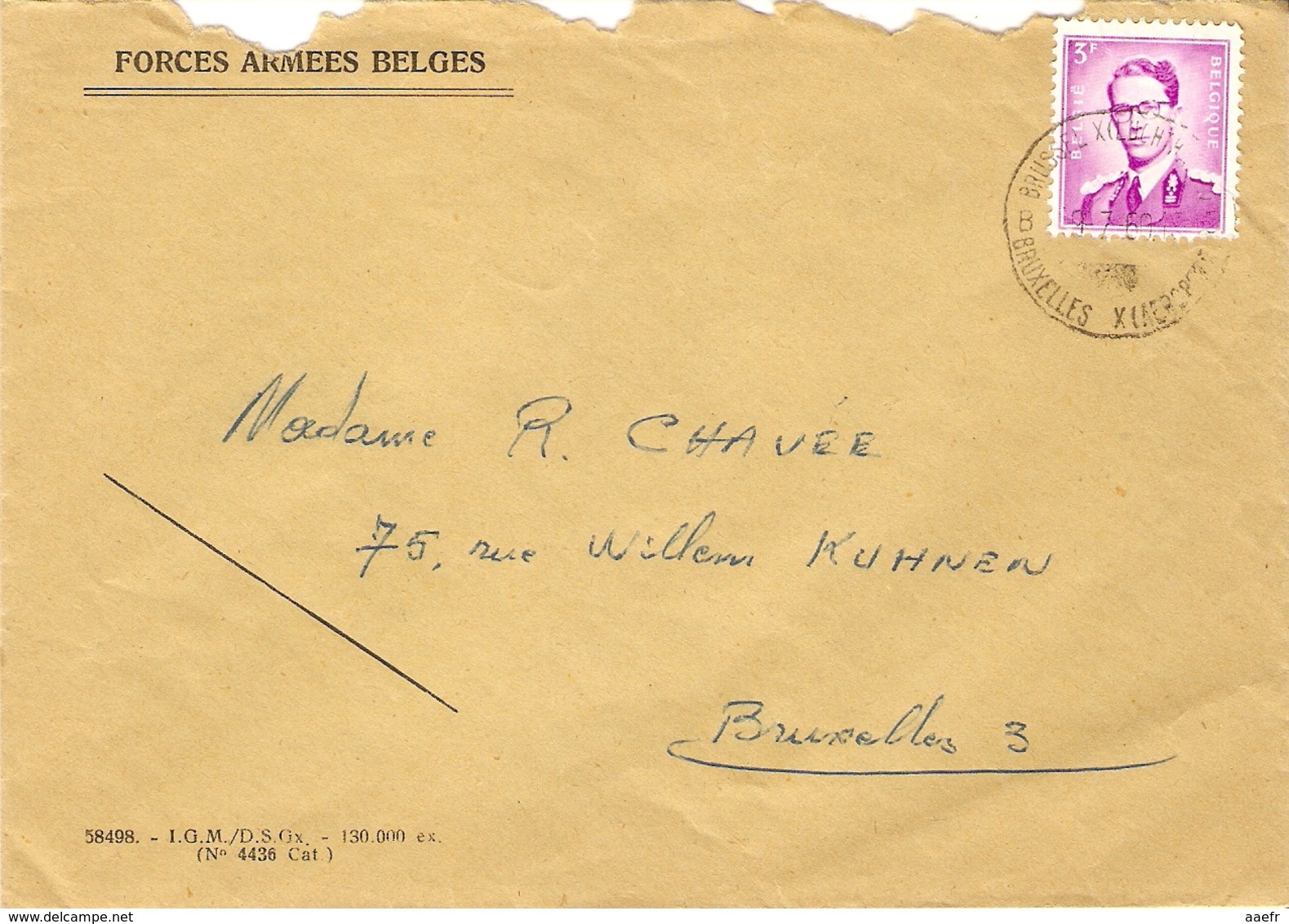 Katanga - KAMINA Réfugié Vluchteling -  Lot De 3 Lettres De Juillet 1960 - Indépendance, événements Du Congo (ex Belge) - Katanga