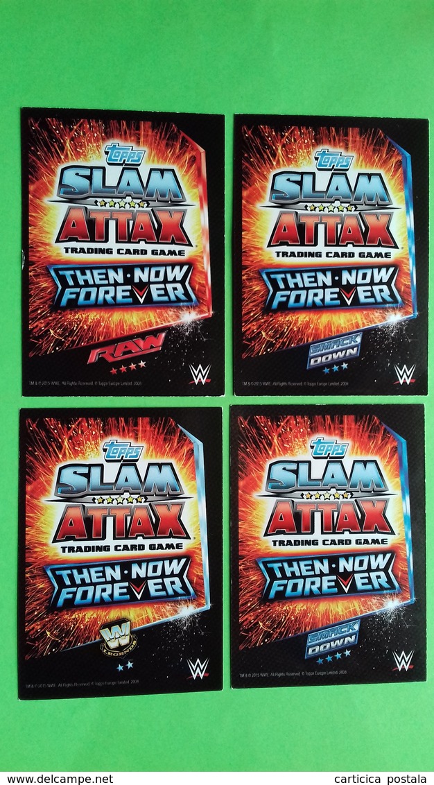 Topps  Slam Attax Then Now Forever   Card No. 44, 80, 131,224 - Trading-Karten