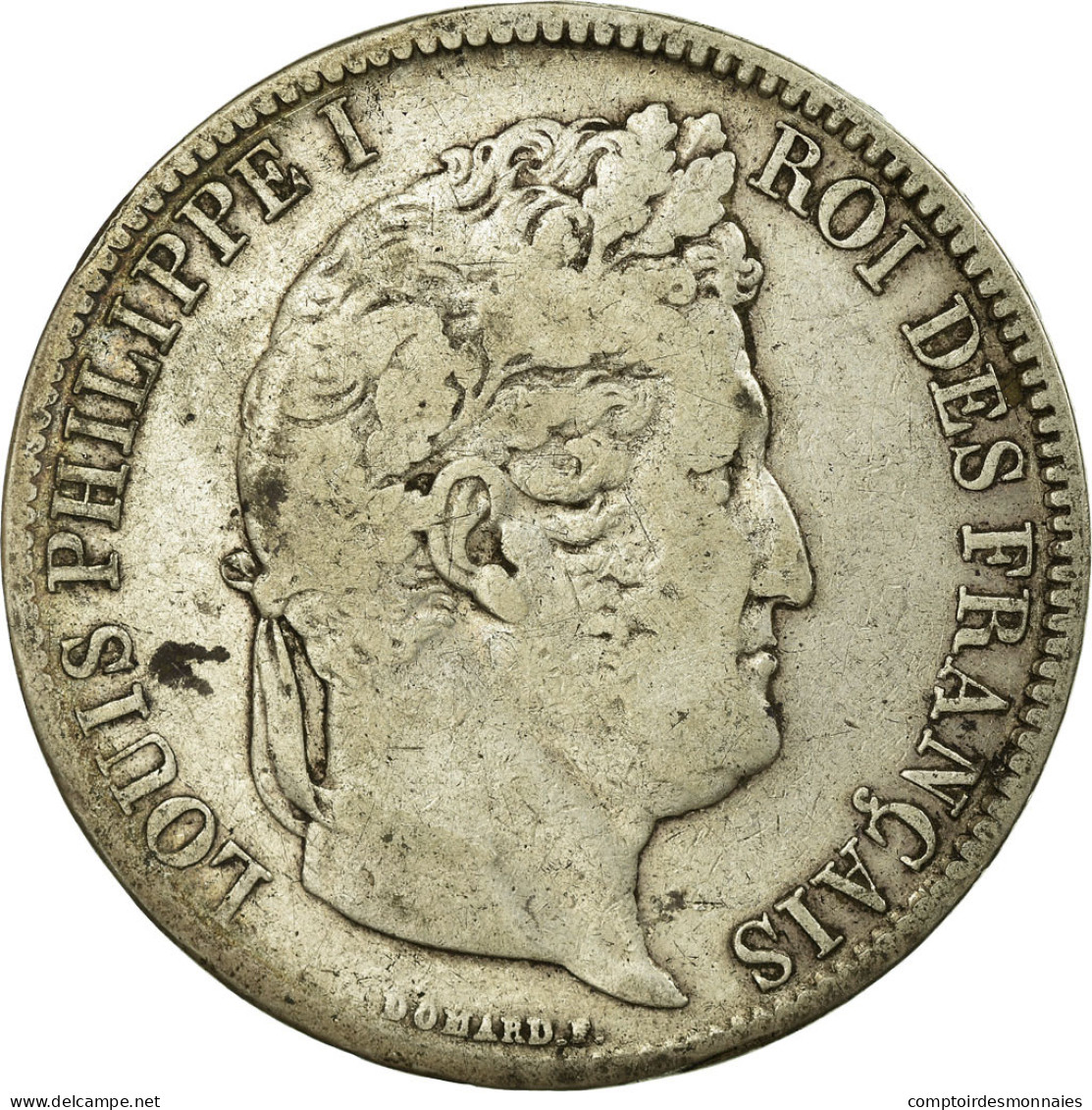 Monnaie, France, Louis-Philippe, 5 Francs, 1831, Marseille, TB, Argent - J. 5 Francs