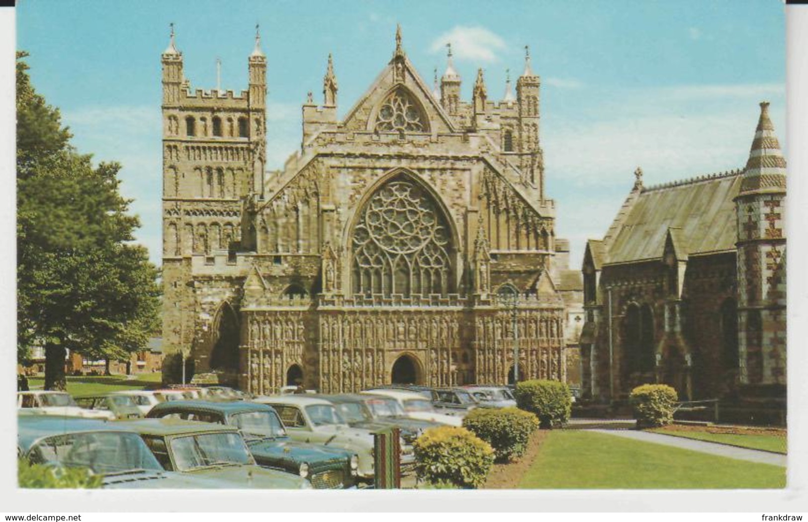 Postcard - Churches - The Cathedral, Exeter - Card No..pt2083 -  Posted 29th June Very Good - Unclassified