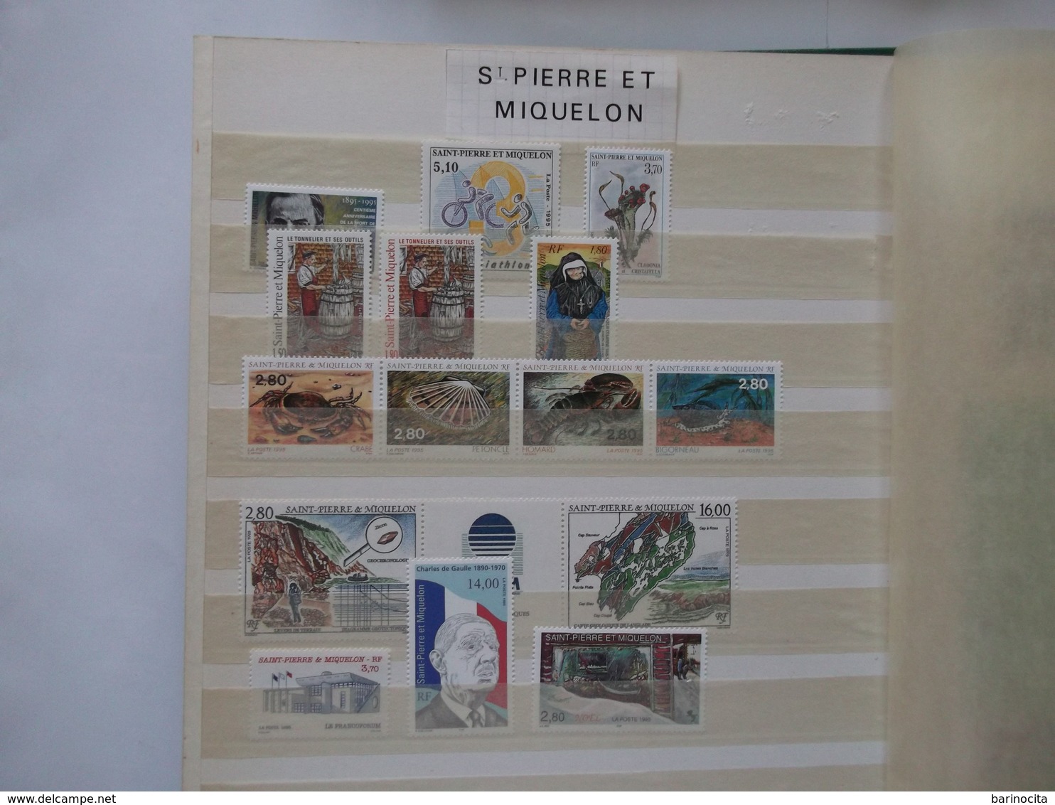 SAINT PIERRE Et MIQUELON    Année 1995  Complete Du N° 609 Au 623  Neuf ( Voir Photo) Cote 34,30  Euros - Full Years