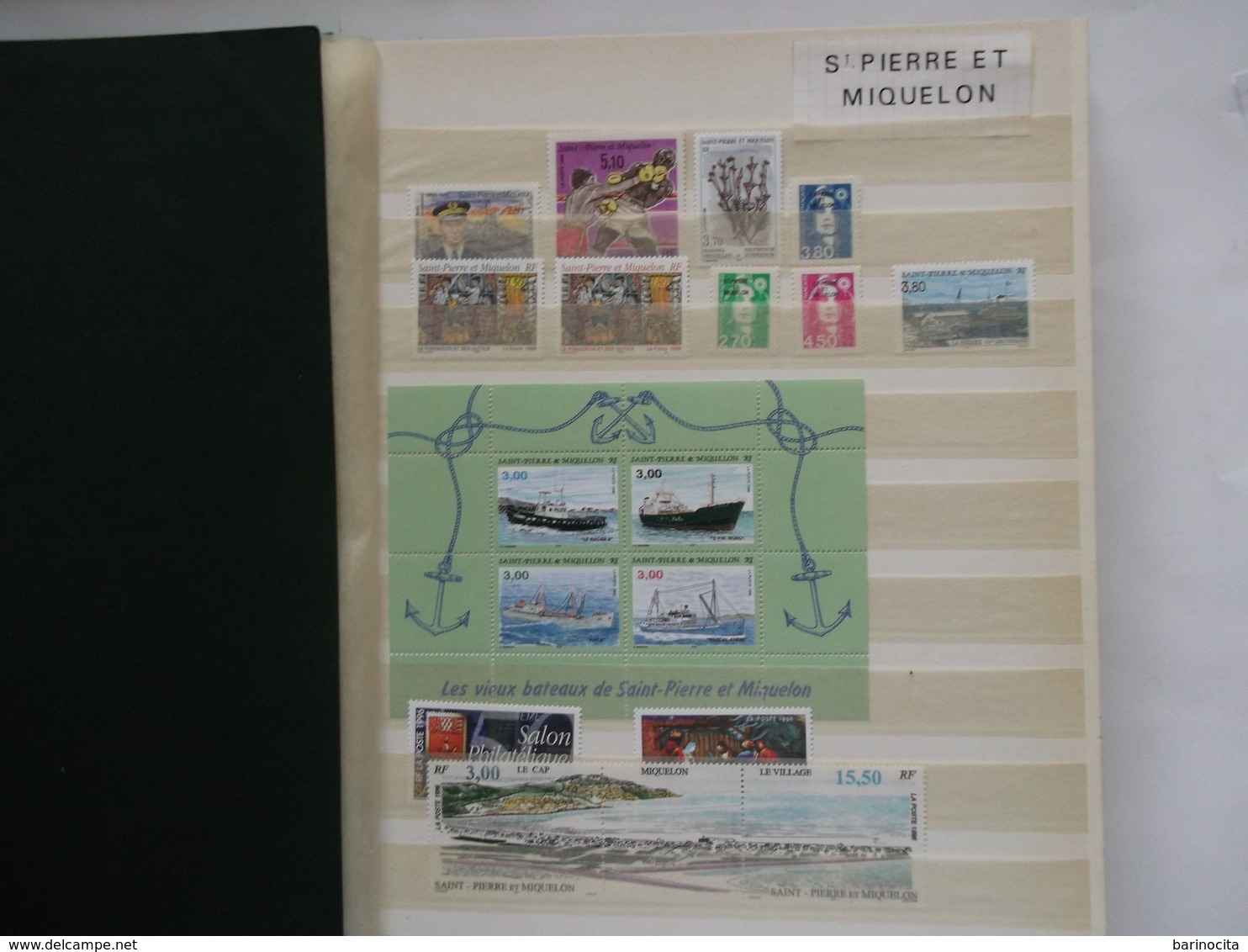 SAINT PIERRE Et MIQUELON    Année 1996  Complete Du N° 624 Au 640a  Neuf   Cote 35,50  Euros ( Voir Photo ) - Komplette Jahrgänge