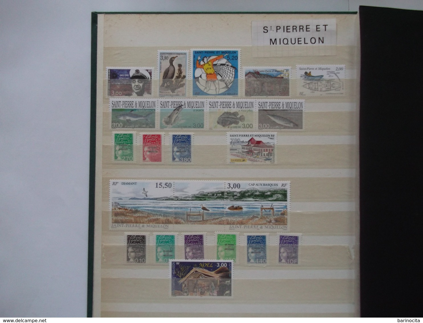 SAINT PIERRE Et MIQUELON    Année 1997  Complete Du N° 641 Au 662  Neuf   Cote 41,90  Euros ( Voir Photo ) - Full Years