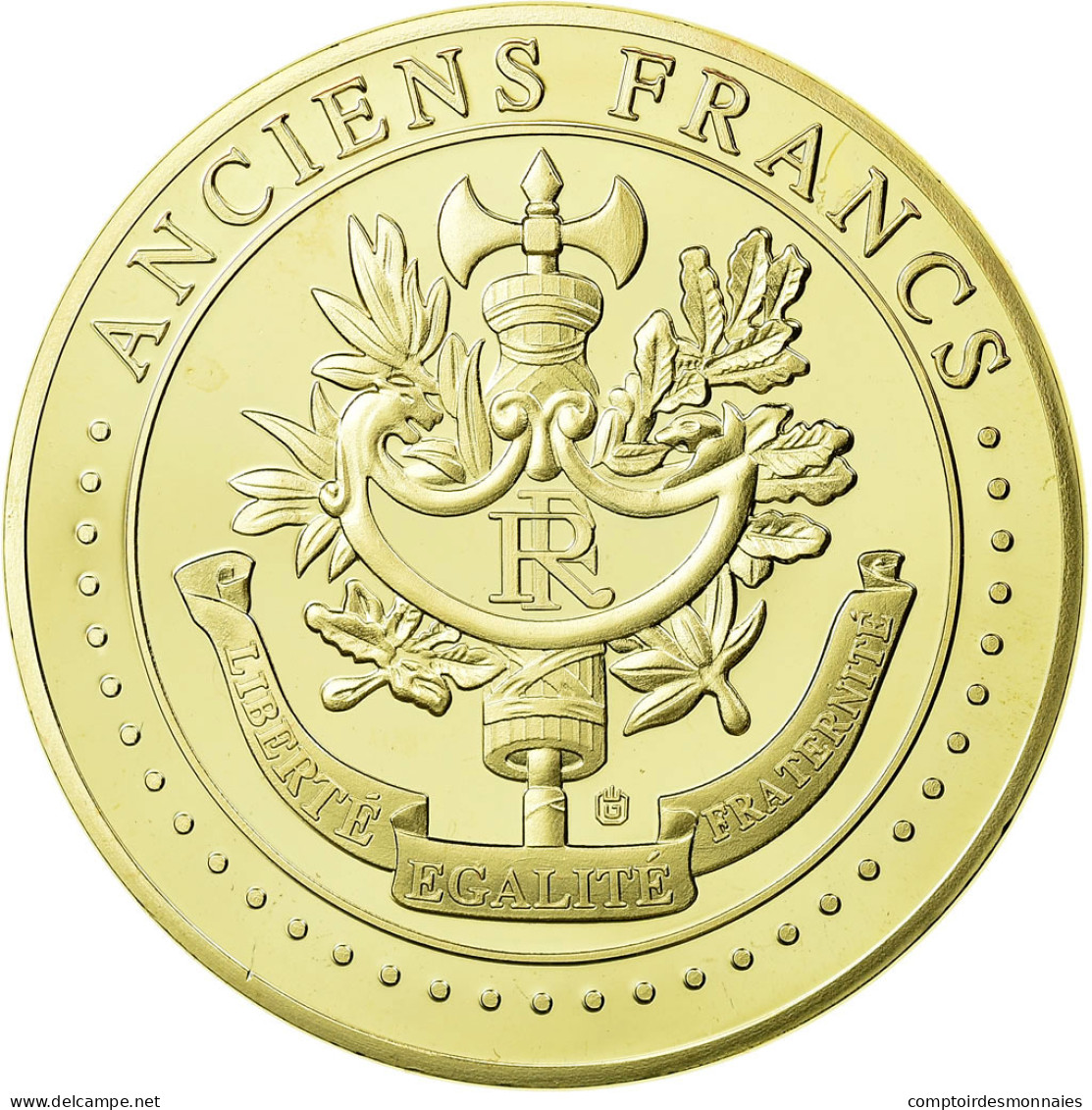 France, Médaille, Les Anciens Francs, Billet De 5000 Francs Victoire, FDC - Autres & Non Classés