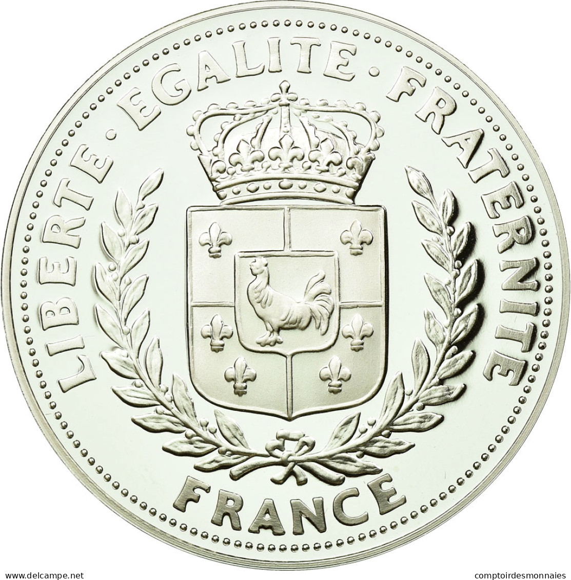 France, Médaille, Seconde Guerre Mondiale, Marianne Triomphante, FDC, Argent - Autres & Non Classés