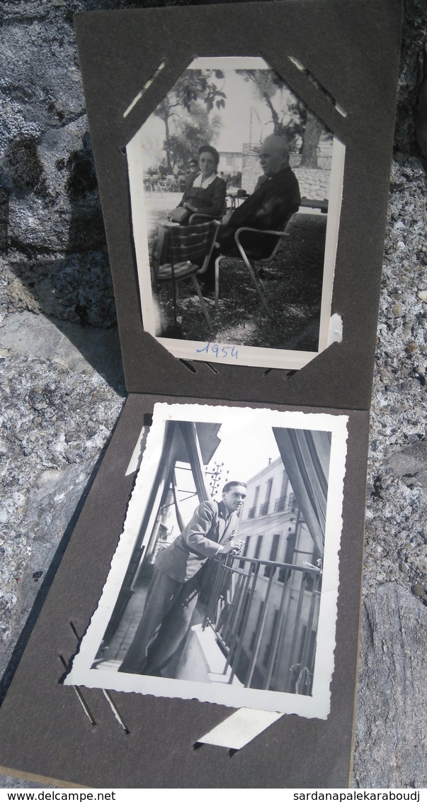 [ ALGÉRIE, Bougie ] Petit Album 11 PHOTOS D'une Famille établie En Algérie, Années 1945 – 1960 ! - Personnes Identifiées