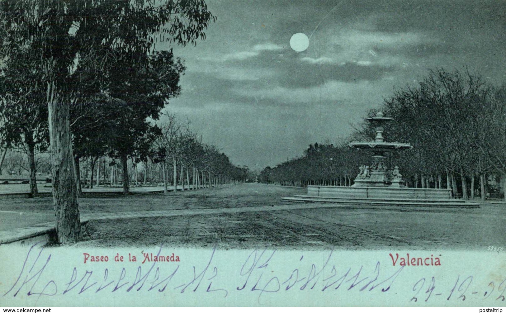 VALENCIA. PASEO DE LA ALAMEDA - Valencia