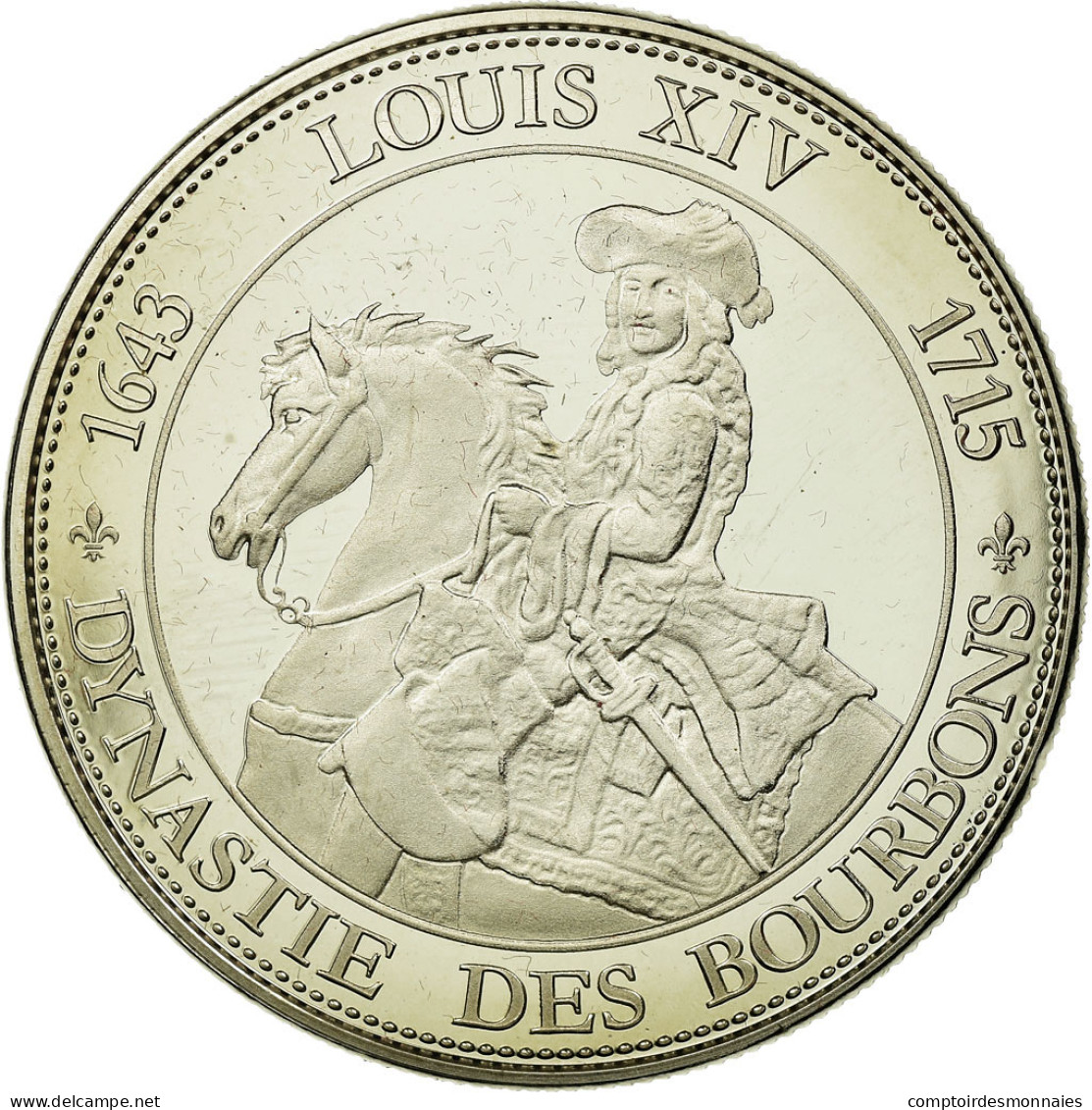 France, Médaille, Les Rois De France, Louis XIV, FDC, Copper-nickel - Autres & Non Classés