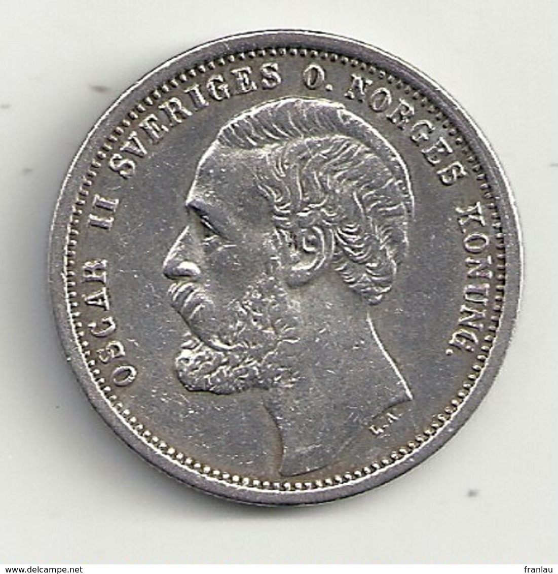 Suède 1 Krona 1875 Superbe - Svezia