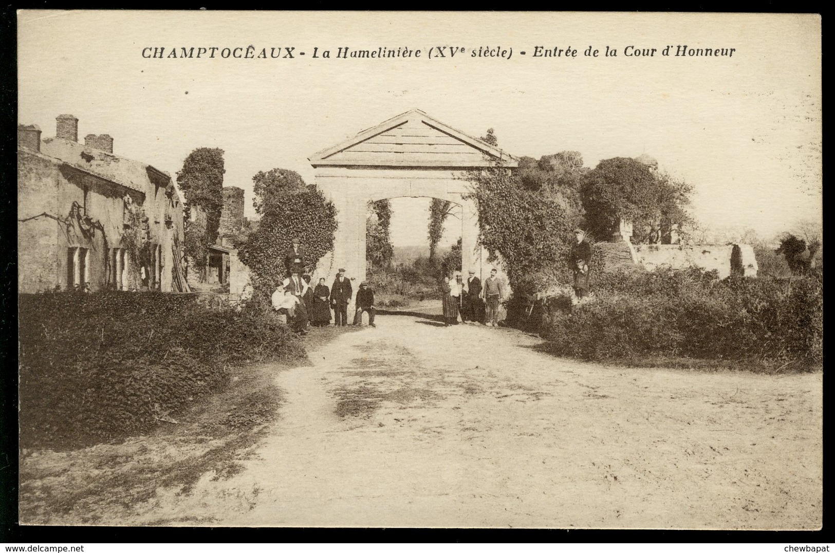 Champtoceaux - La Hamelinière (XV Siècle) - Entrée De La Cour D'Honneur - Champtoceaux
