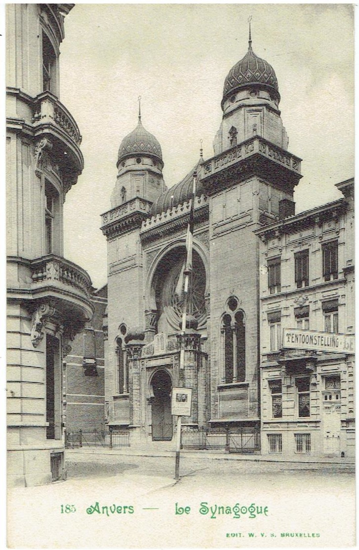 185. - ANVERS - Le Synagoque - Judaica - Antwerpen
