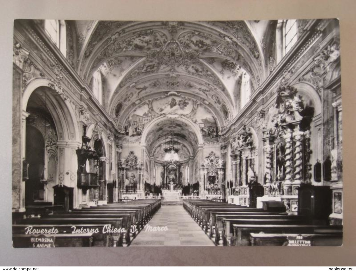 Rovereto (Trento) - Interno Chiesa S. Marco - Sonstige & Ohne Zuordnung