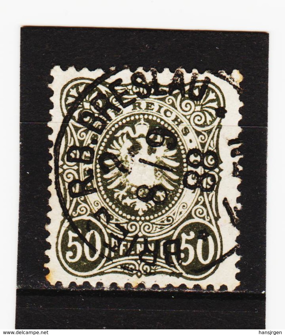 TNT223  DEUTSCHES REICH 1880 Michl 44 B Used / Gestempelt Siehe ABBILDUNG - Gebraucht