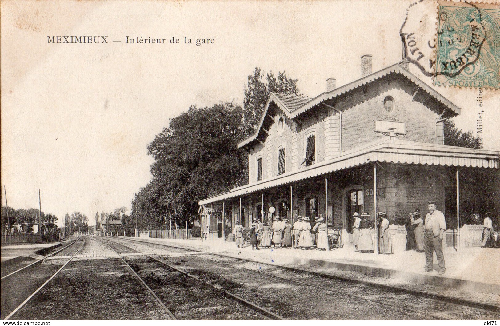 Meximieux - Intérieur De La Gare. - Non Classés