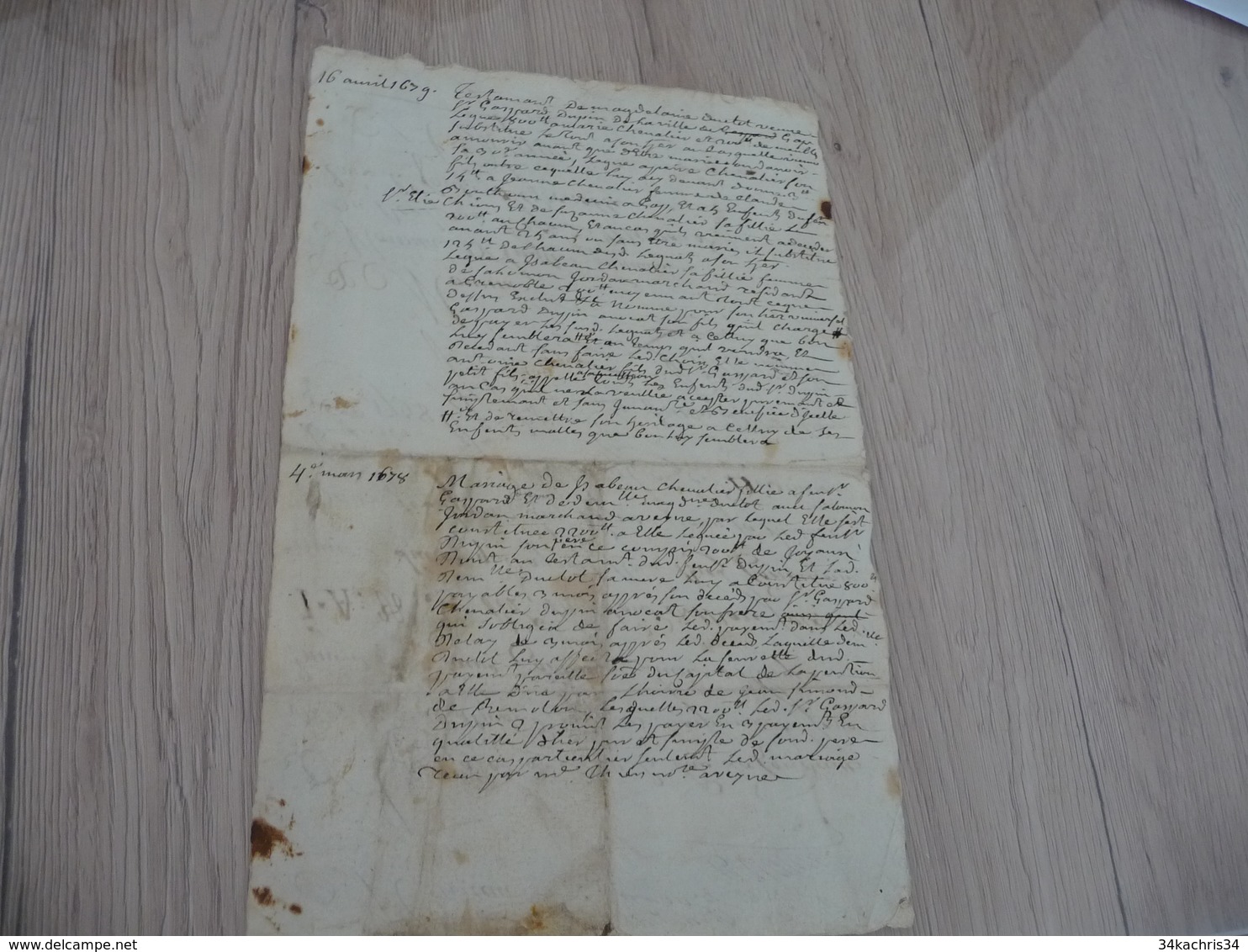Lettre De Voiture Roulage Manuscrit Commerce  18/10/1738 Pierre Balmont Diligence Marcs Pour Veynes Basses Alpes - Verkehr & Transport