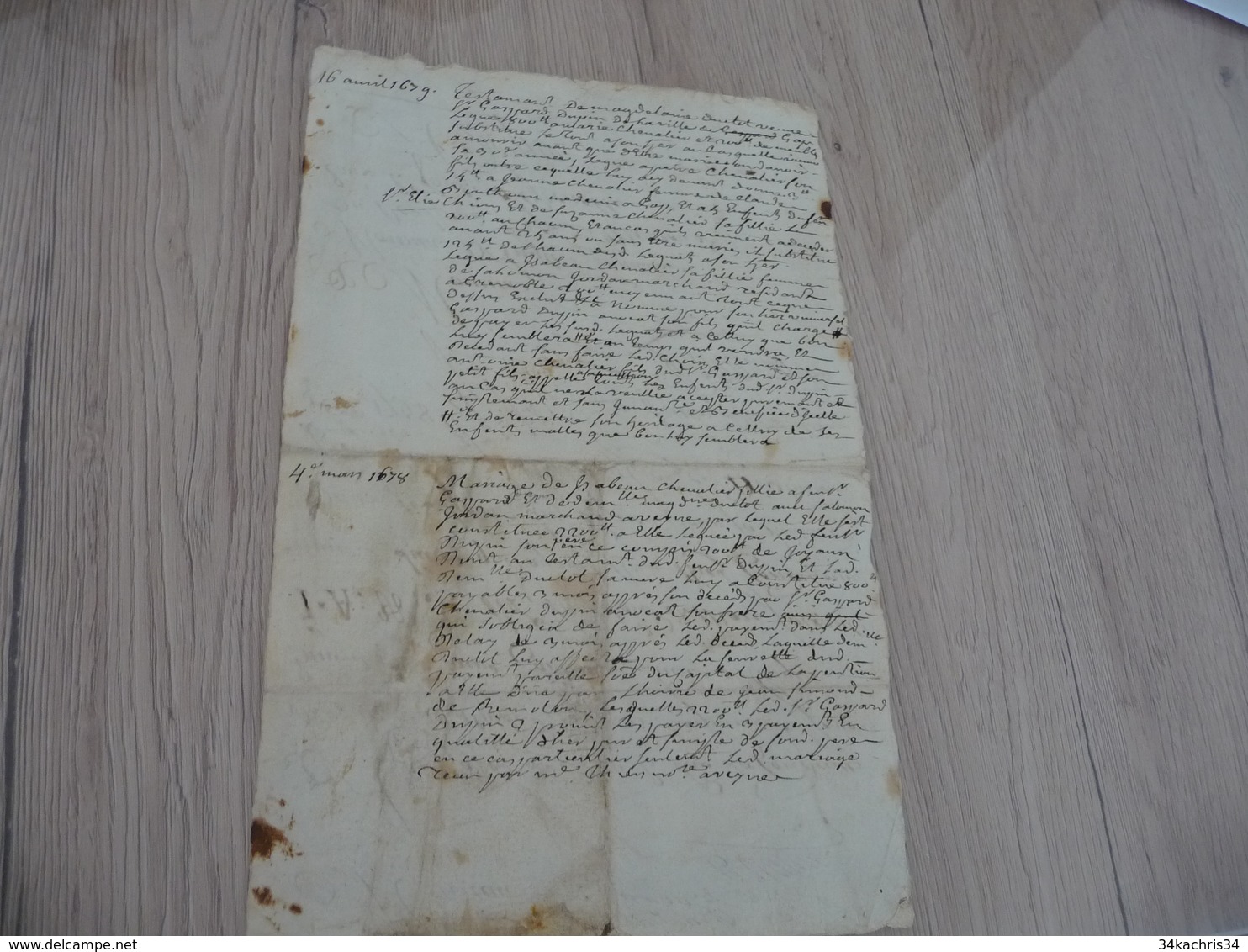 Lettre De Voiture Roulage Manuscrit Commerce  18/10/1738 Pierre Balmont Diligence Marcs Pour Veynes Basses Alpes - Transports