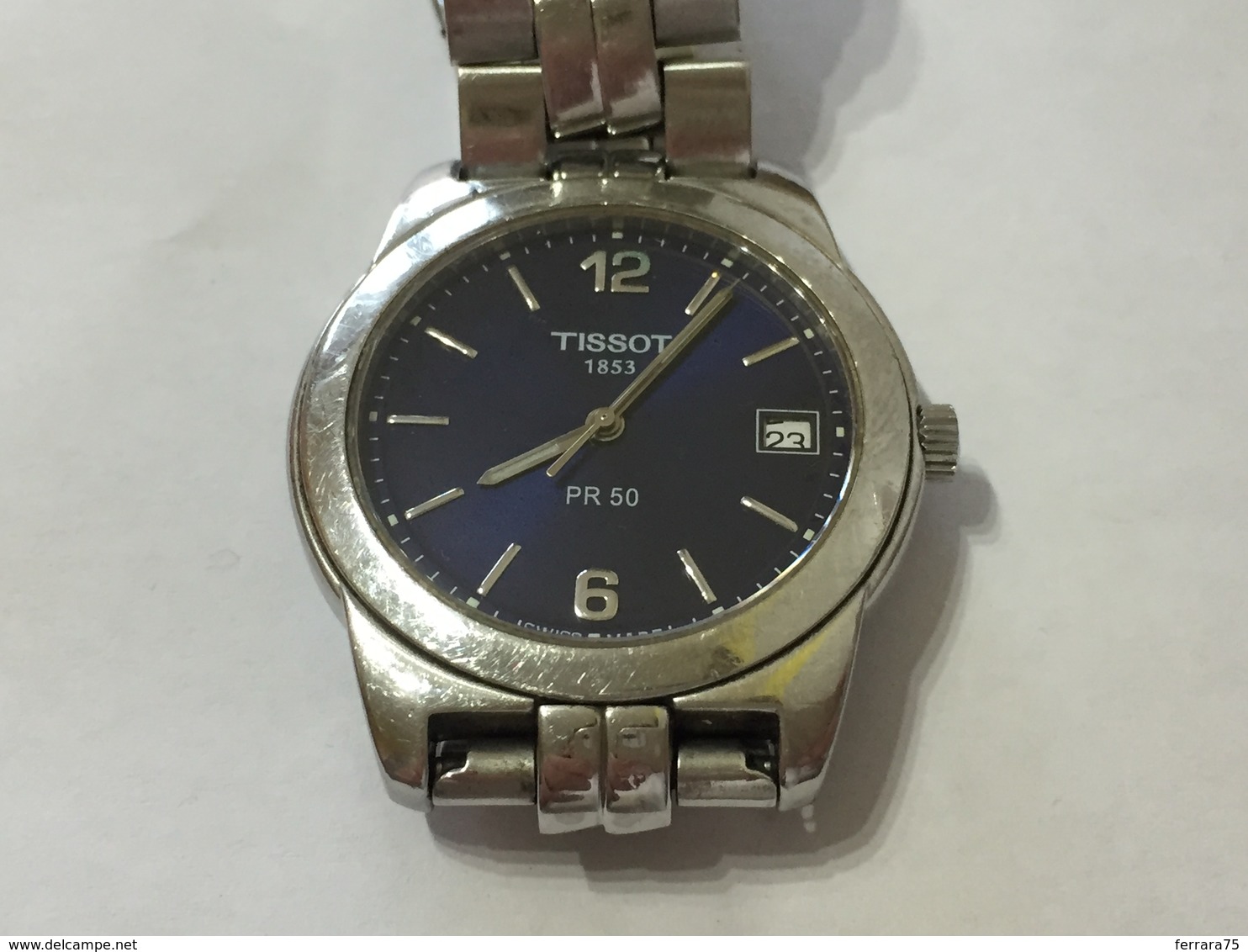 OROLOGIO TISSOT 1853 PR 50 SWISS MADE VINTAGE. - Orologi Da Polso