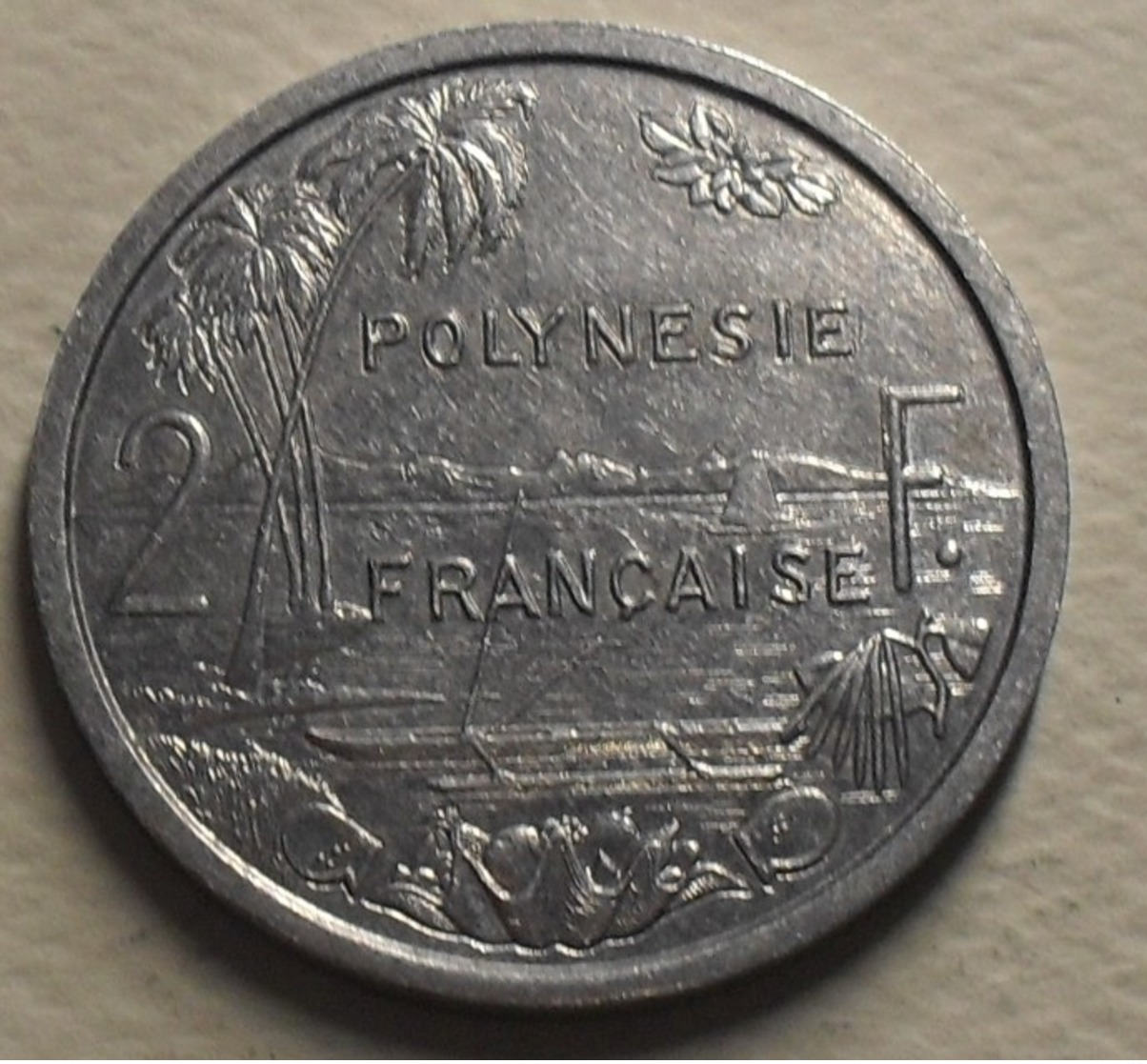 1983 - Polynésie Française - French Poynesia - 2 FRANCS, I.E.O.M., KM 10 - Polynésie Française