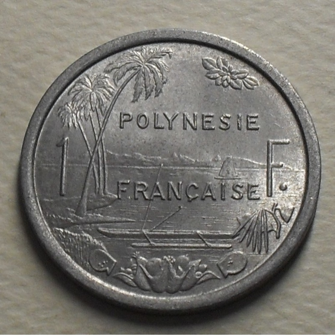 1975 - Polynésie Française - French Poynesia - 1 FRANC, I.E.O.M., Dauphin, KM 11 - Polynésie Française