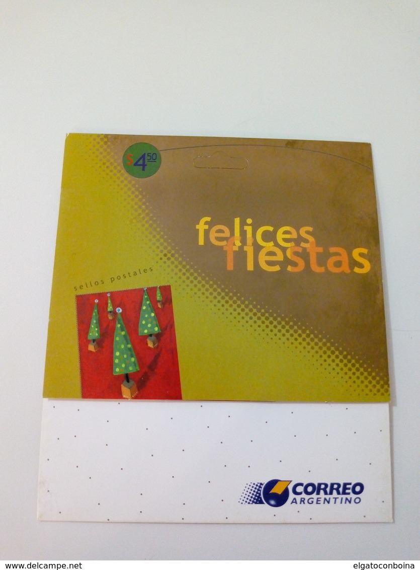 ARGENTINA 1999 MINIATURE SHEET HAPPY CHRISTMAS AND NEW YEAR PACK BOOKLET - Nuevos