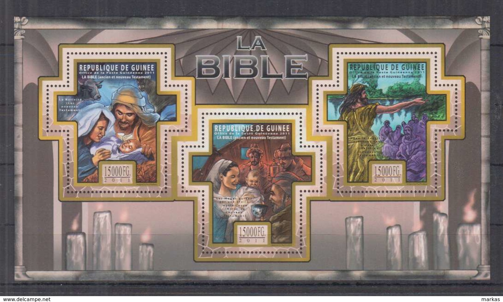 E648. Guinee - MNH - 2011 - Bible - Religion - Noe - Other & Unclassified