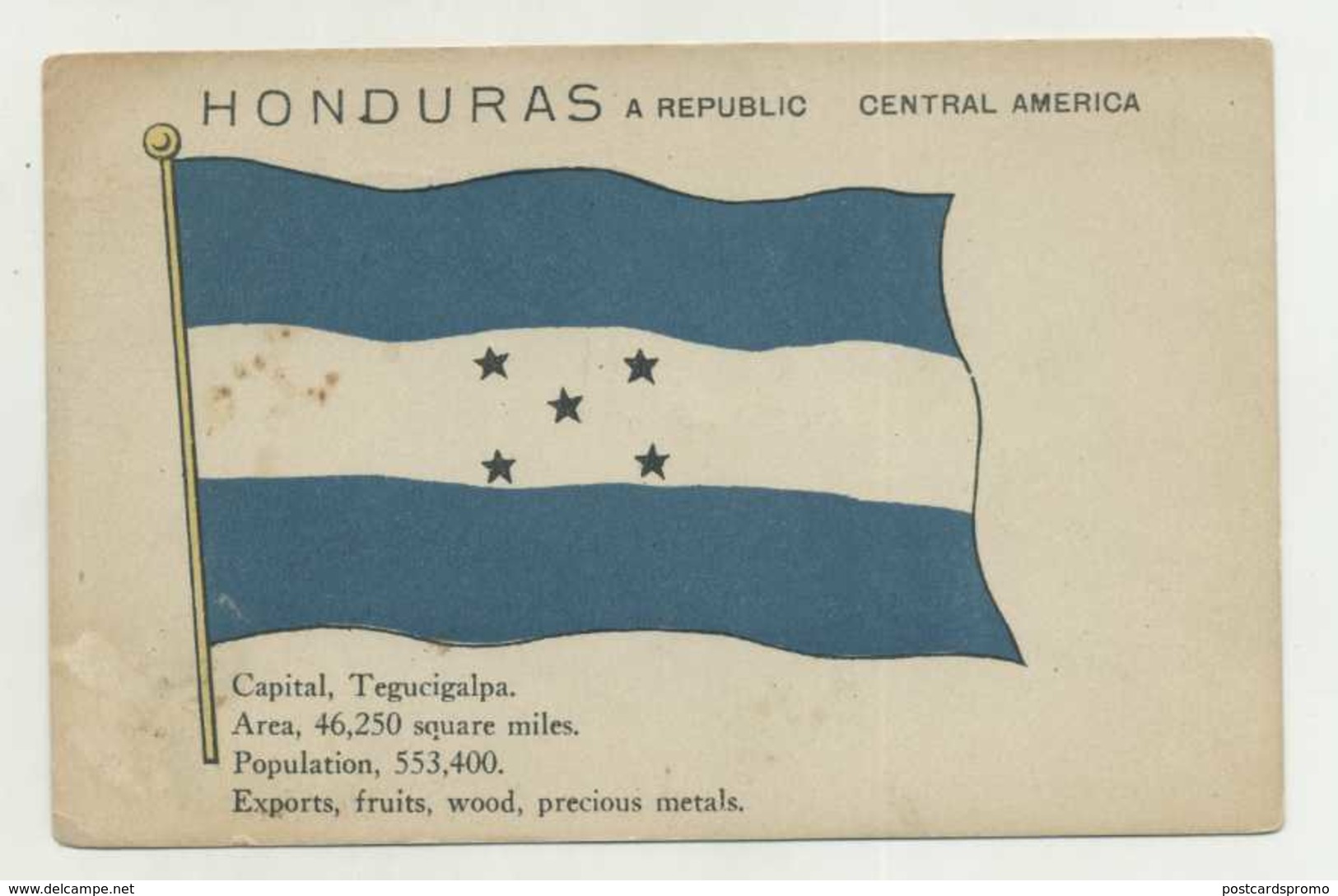 Honduras Flag  ( 2 Scans ) - Honduras