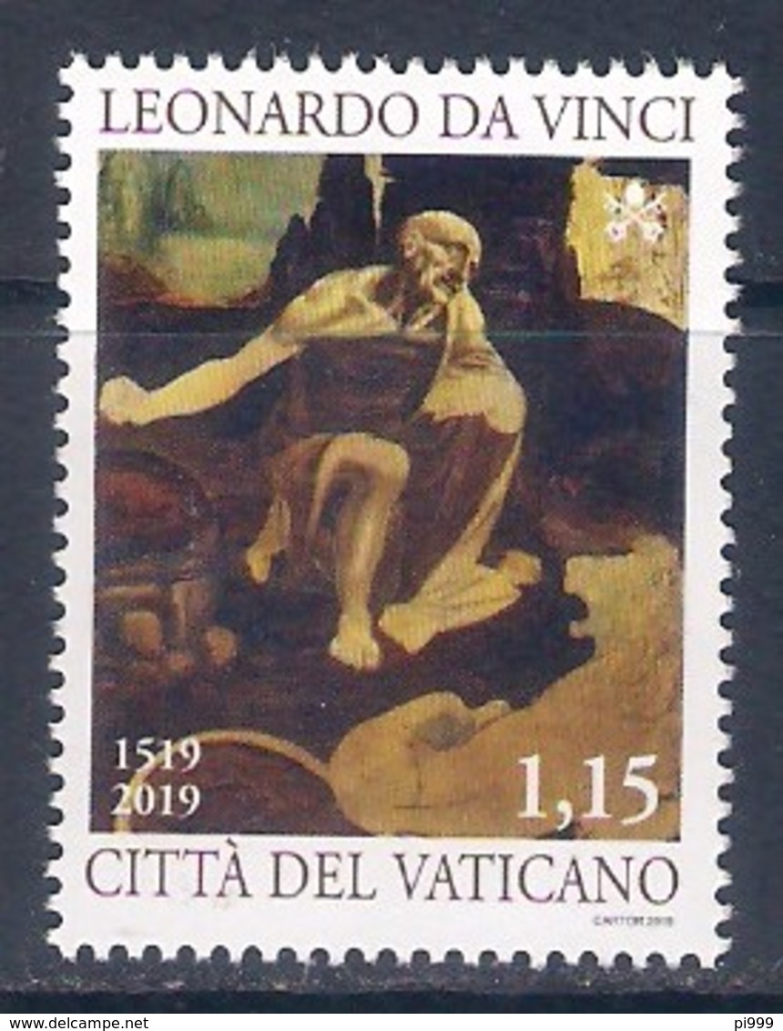 Vaticano (2019) Leonardo Da Vinci (500th Anniversary Of Death) - Single Stamp (MNH) - Andere & Zonder Classificatie