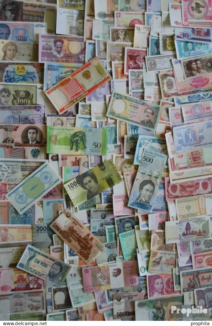 Alle Welt 500 Verschiedene Banknoten  Aus Zahlreichen Ländern - Kilowaar (max. 999 Zegels)