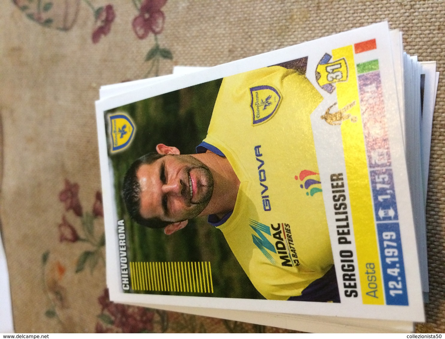 CALCIATORI PANINI CHIEVO PELLISSIER - Altri & Non Classificati