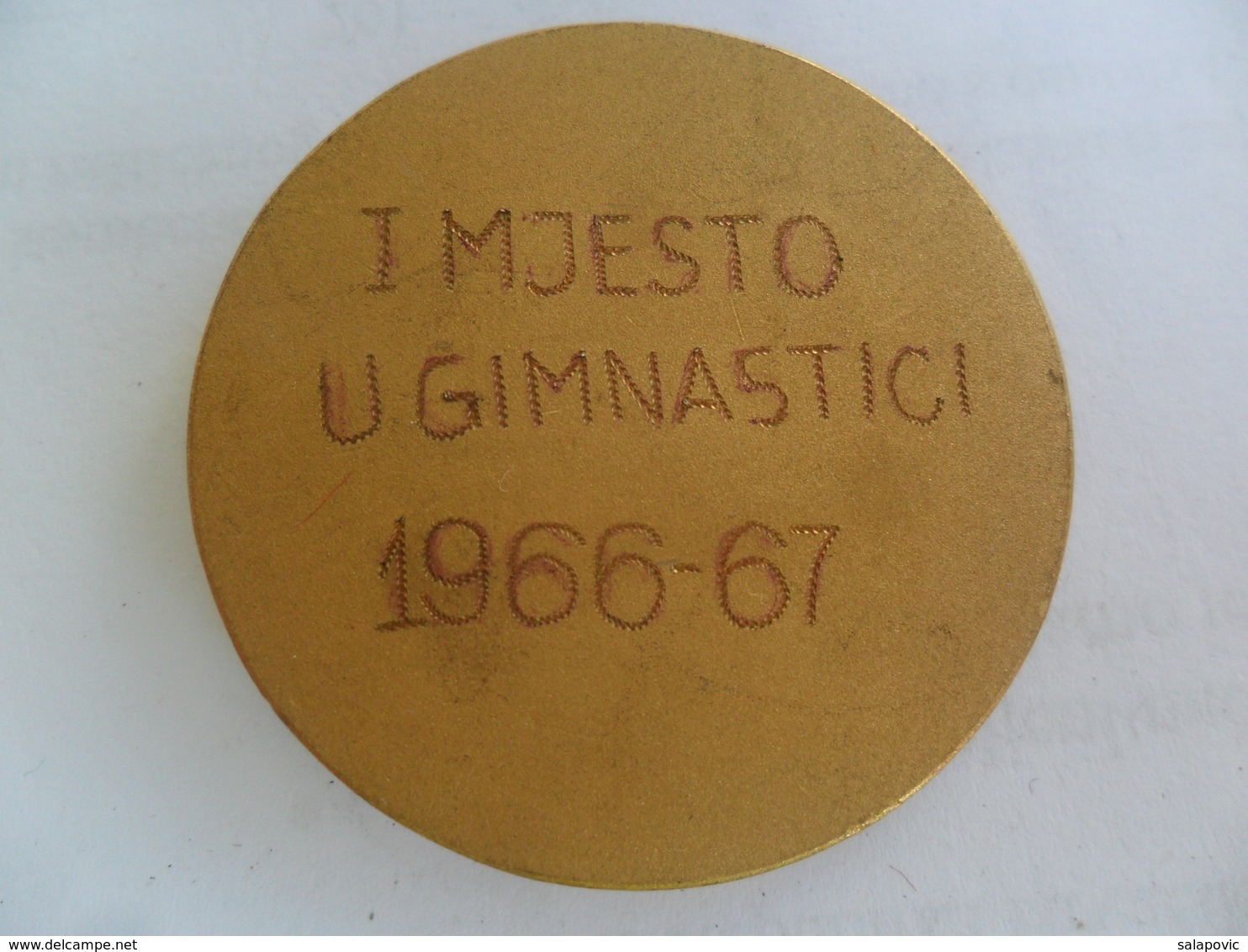 MEDAL Gymnastics 1966/67    KUT - Gymnastique