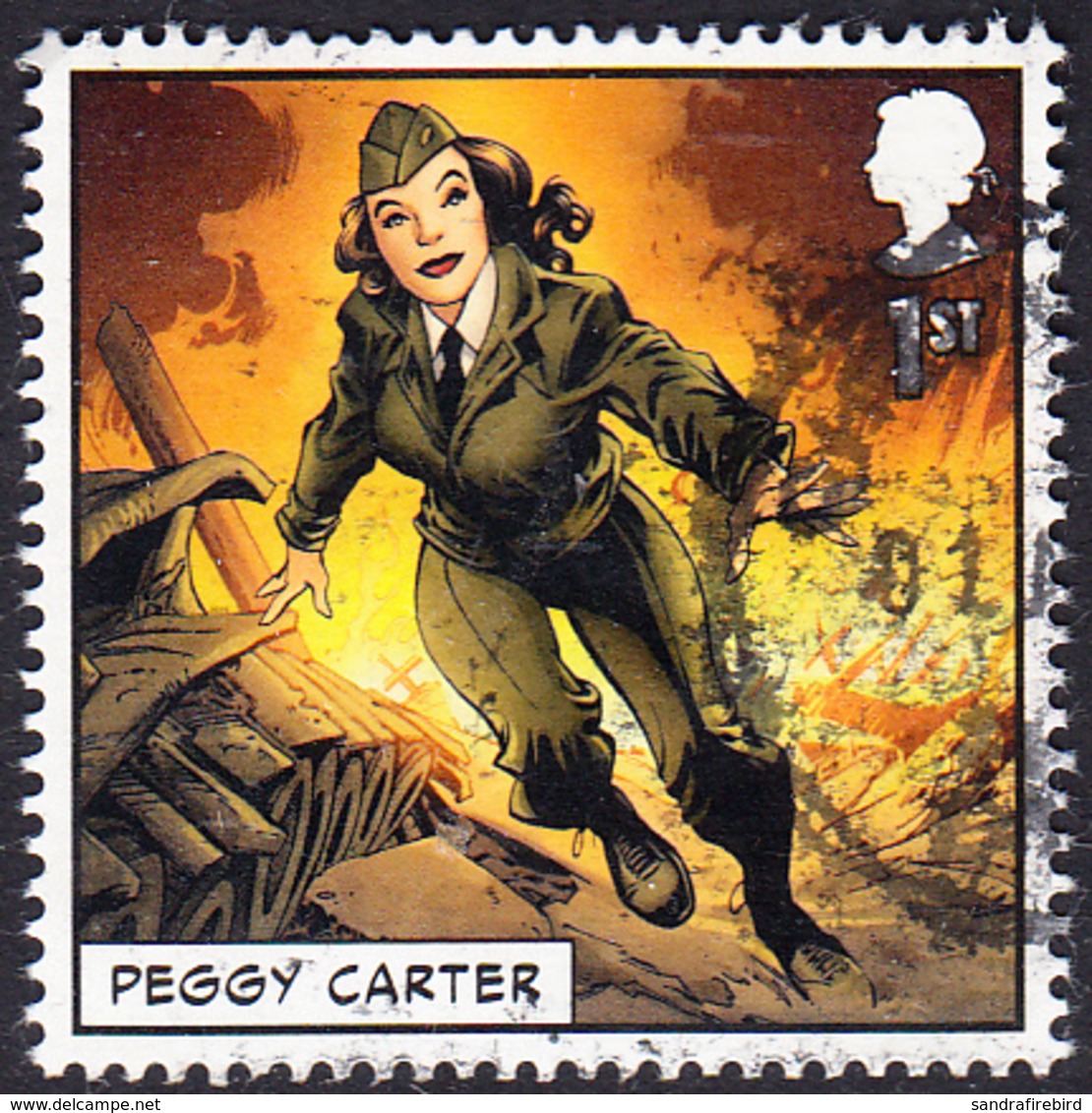 2019  Marvel Comics (2019) - Peggy Carter   1st - Used Stamps