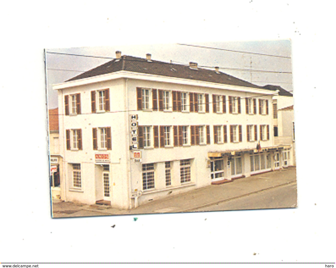 Carte De Visite -   Hôtel - Restaurant   " A La XIIe Borne  "  DELME (van) - Cartes De Visite