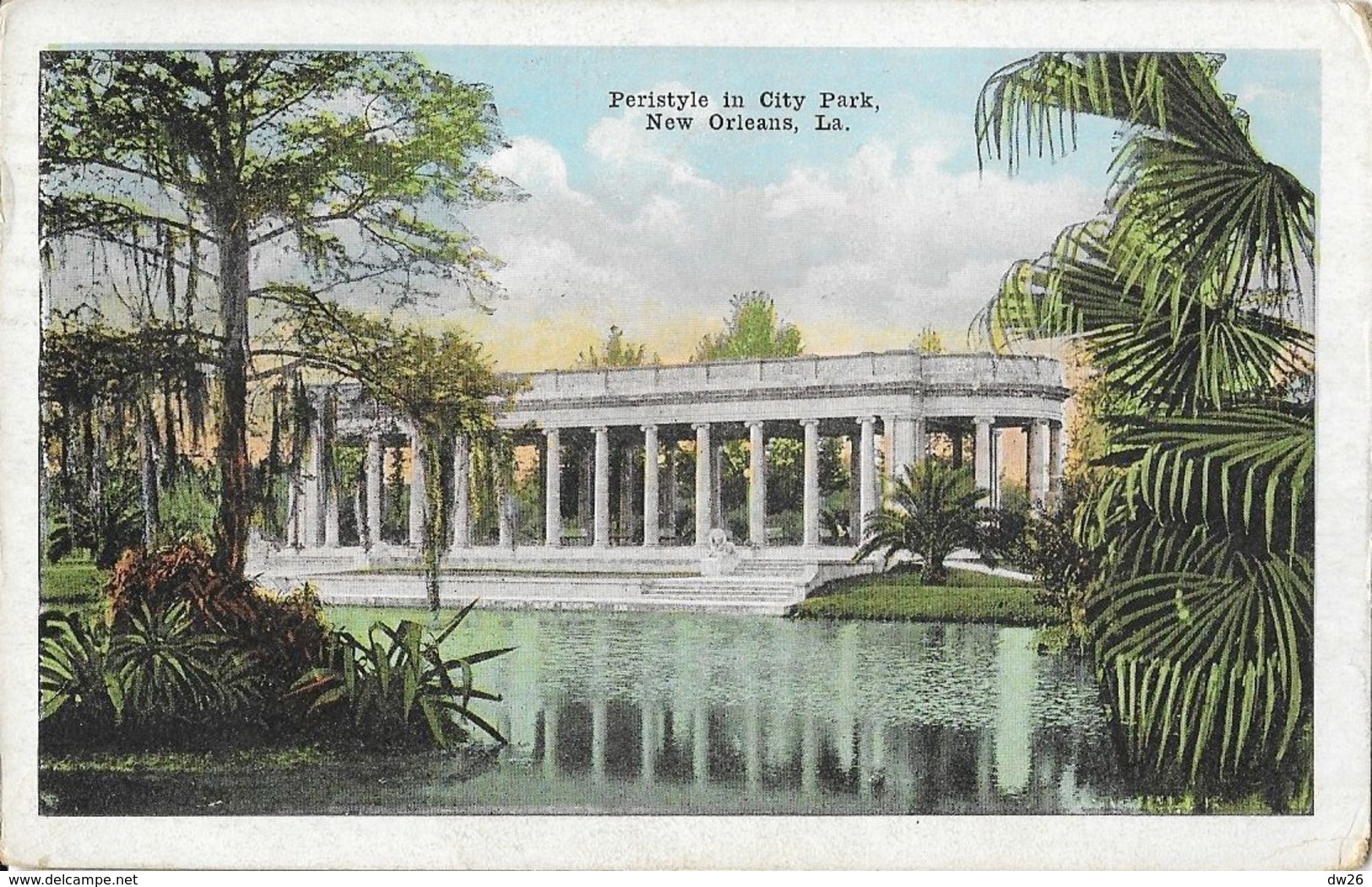 Peristyle In City Park, New Orleans LA - E.C. Kropp Co. - New Orleans