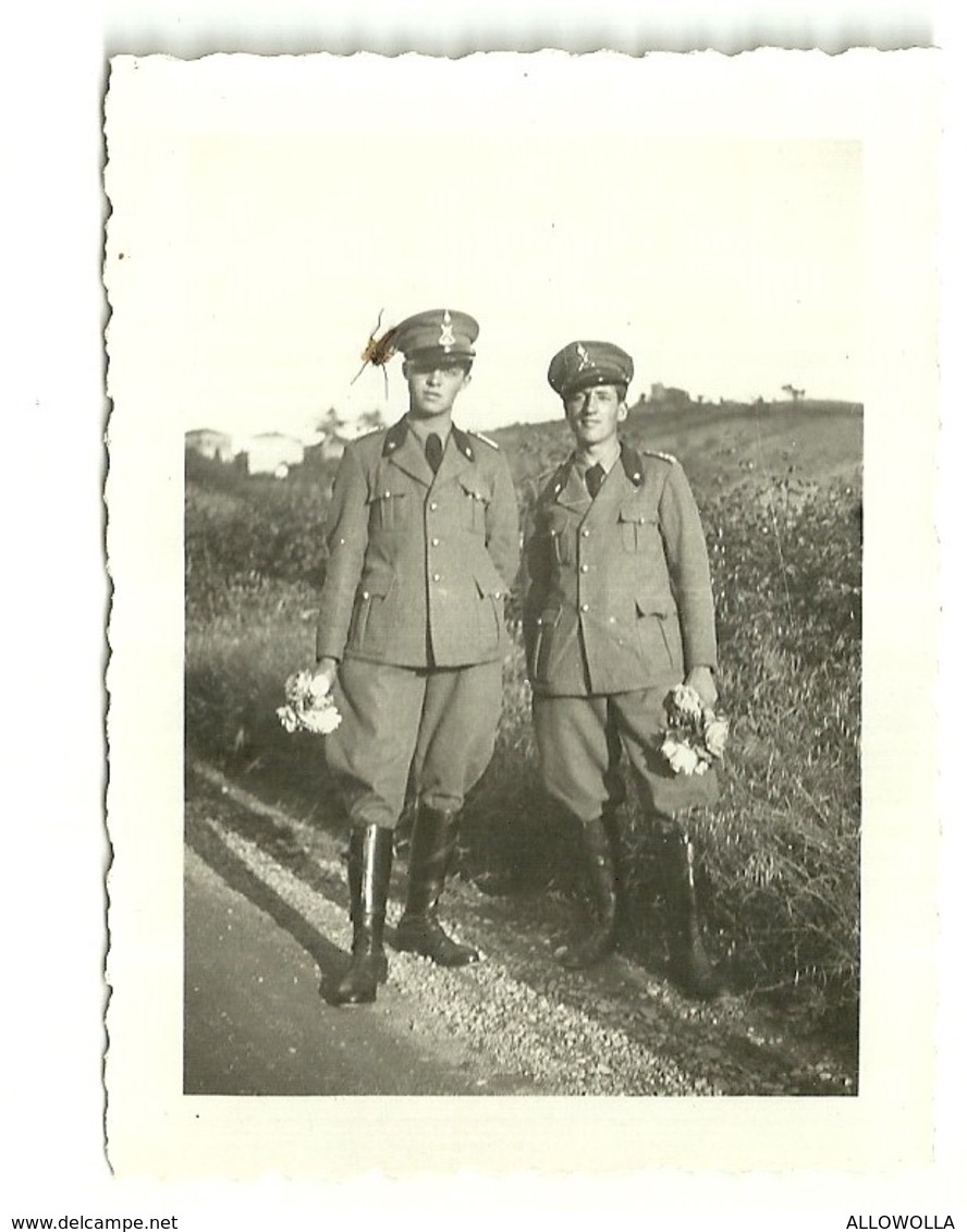 3882 "ALLIEVI UFFICIALI DI FANTERIA - BOLOGNA 2/6/1935" FOTO ORIGINALE - Guerra, Militari