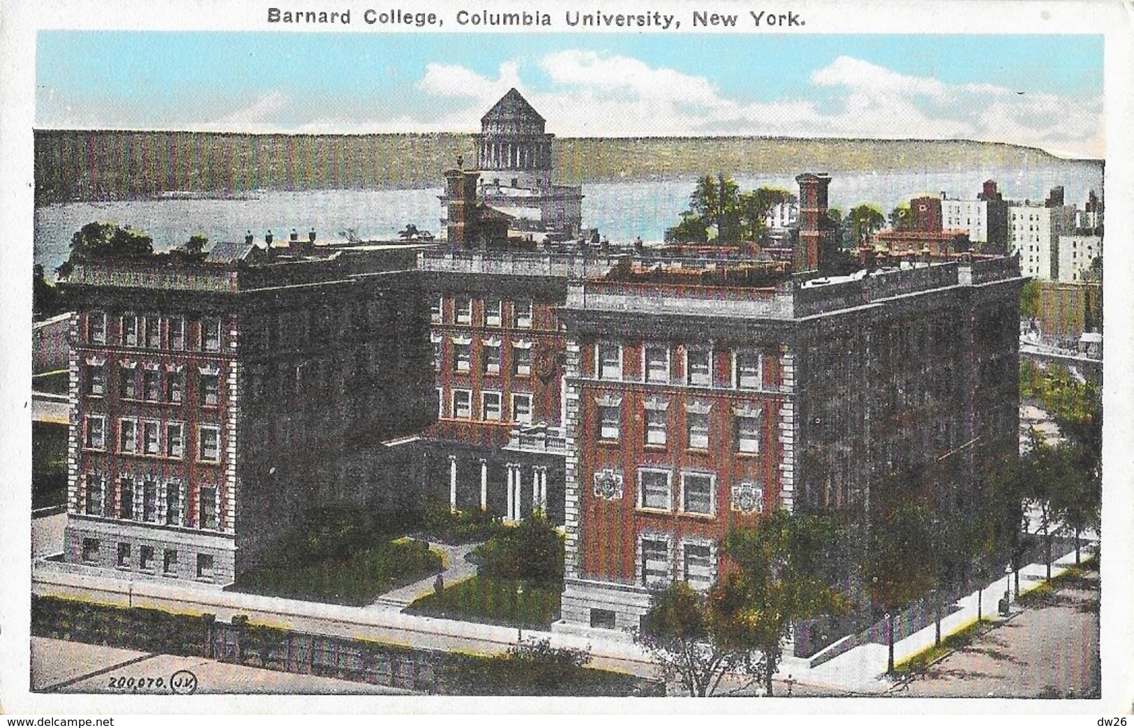 Manhattan - Barnard College, Columbia University, New York - Post Card W. N° 137 Non Circulated - Manhattan