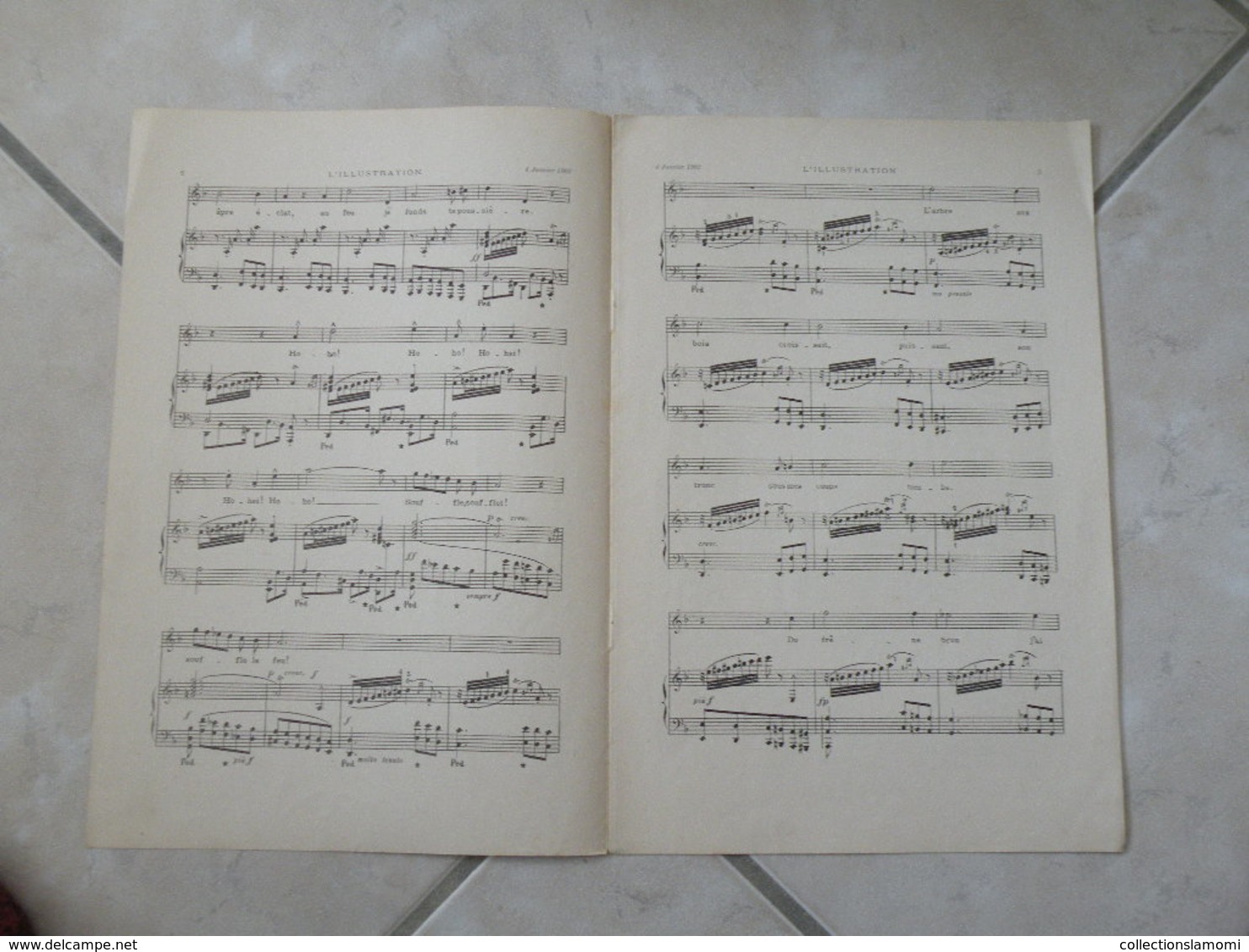 Siegfried & Fogli Volanti -(Musique Richard Wagner)- Partition (Piano Et Chant) - Instruments à Clavier
