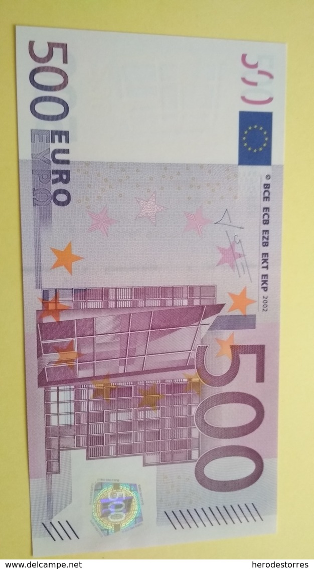 500 EURO AUSTRIA(N), F005  UNCIRCULATED, TRICHET - 500 Euro