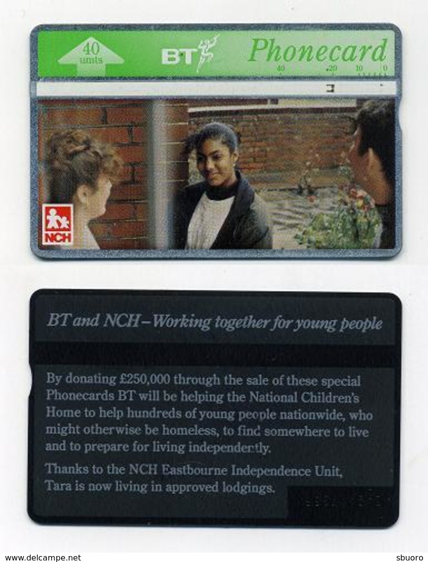 Télécarte Telekarte Phonecard - BT And NCH - Working Together For Young People - Autres & Non Classés