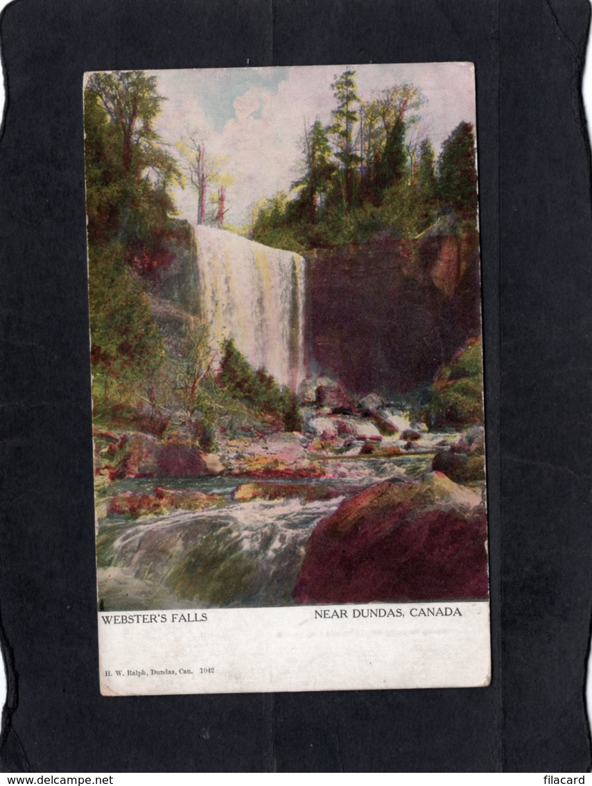 86629    Canada,  Webster"s  Falls,  Near  Dundas,  NV(scritta) - Hamilton