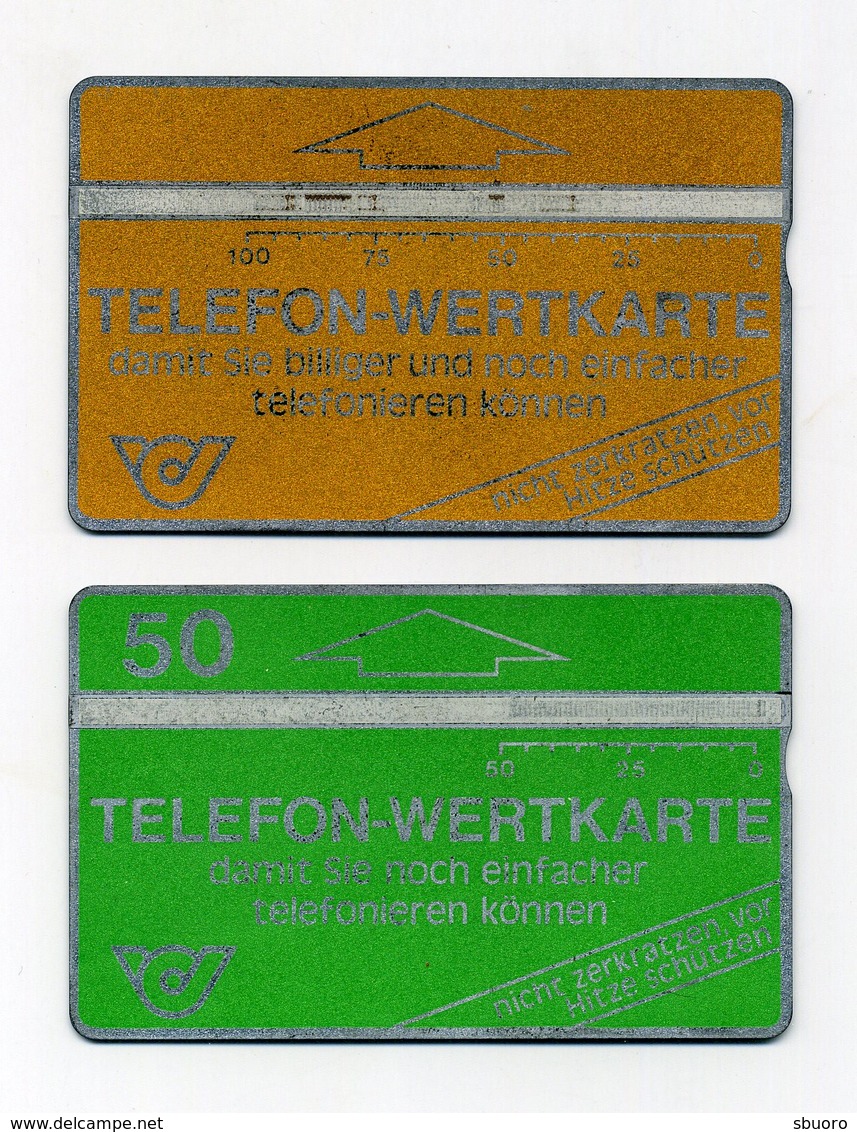 Lot De 2 Télécartes Autrichiennes - Zwei Telefon-Wertkarte - Österreich Austria Autriche - Phonecards - Autriche