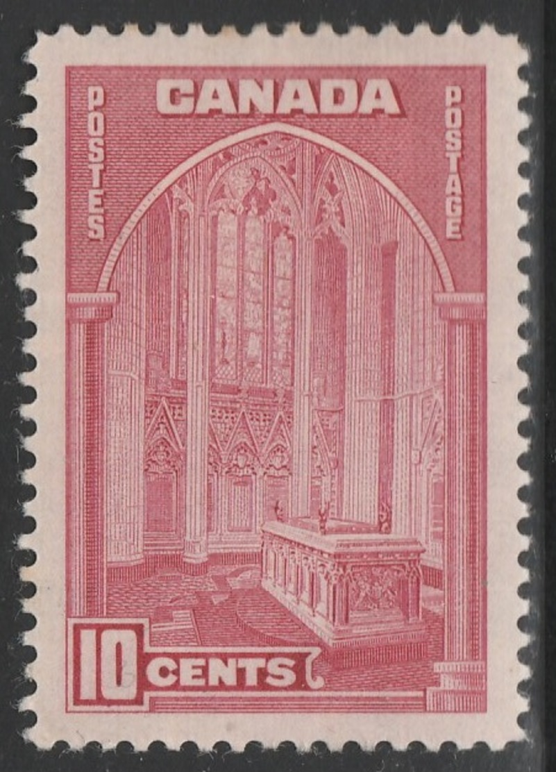 Canada 1935 - 241a, 10c - Memorial Chamber - MH - Unused Stamps