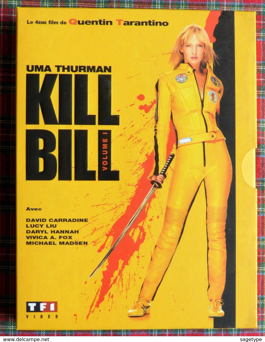 KILL BILL VOLUME 1 - COFFRET 2 DVD + Fascicule - Quentin Tarantino  - Non Réembalé (1) - Action, Aventure