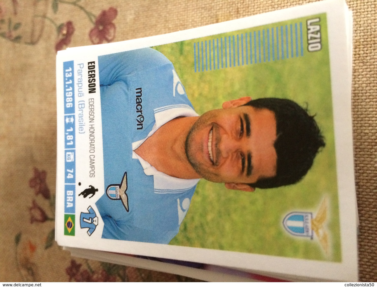 PANINI CALCIATORI EDERSON - Altri & Non Classificati