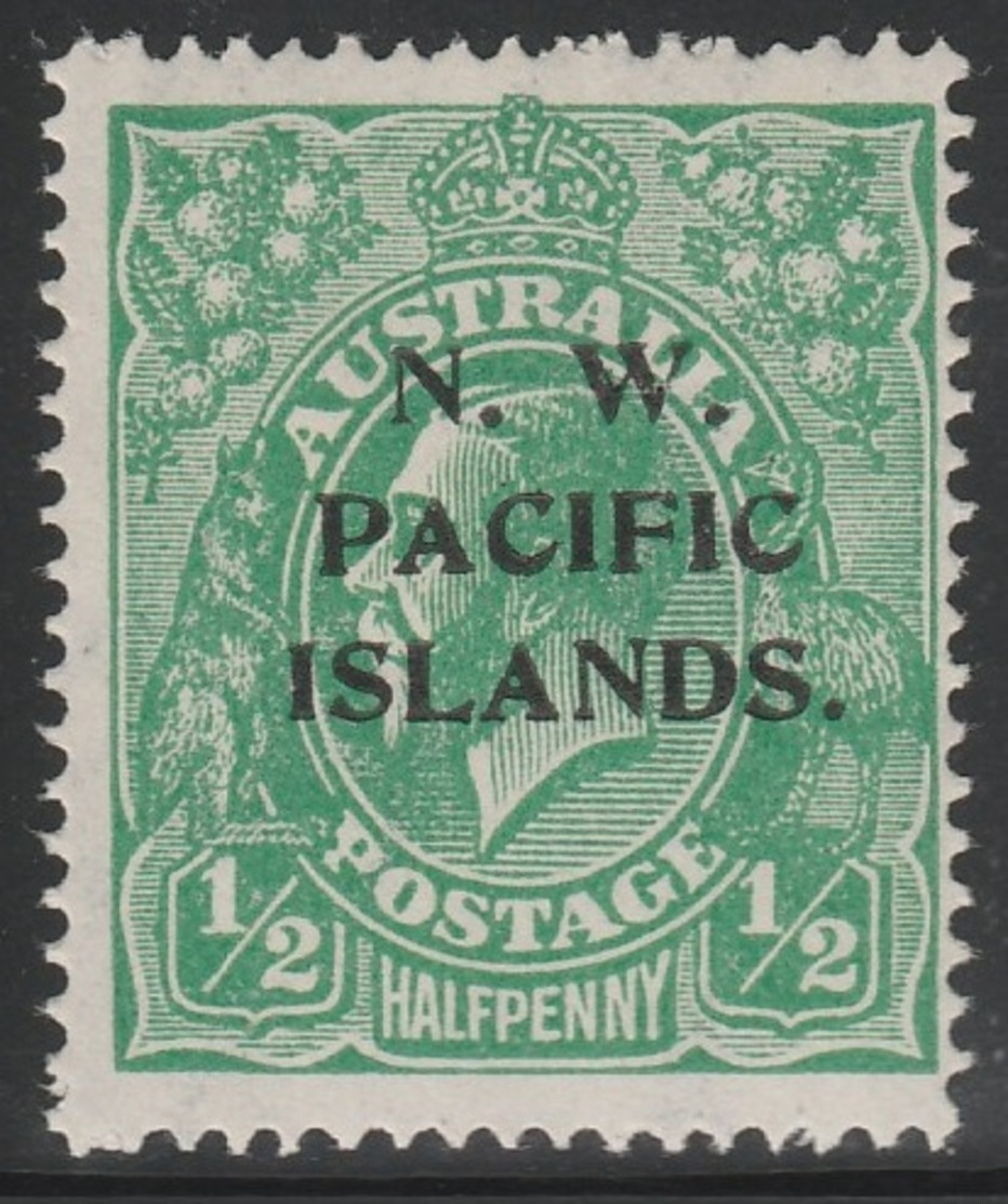 Australia 1915 - SG 65, 1/2d - KING GEORGE V - HEADS - N.W. PACIFIC ISLANDS. / NEW GUINEA - MNH - Mint Stamps