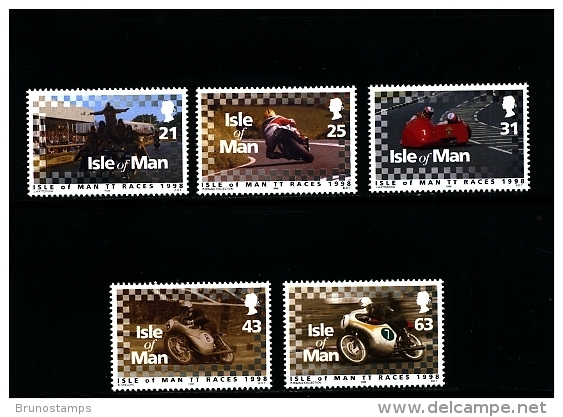 ISLE OF MAN - 1998  TOURIST TROPHY  SET  MINT NH - Isola Di Man