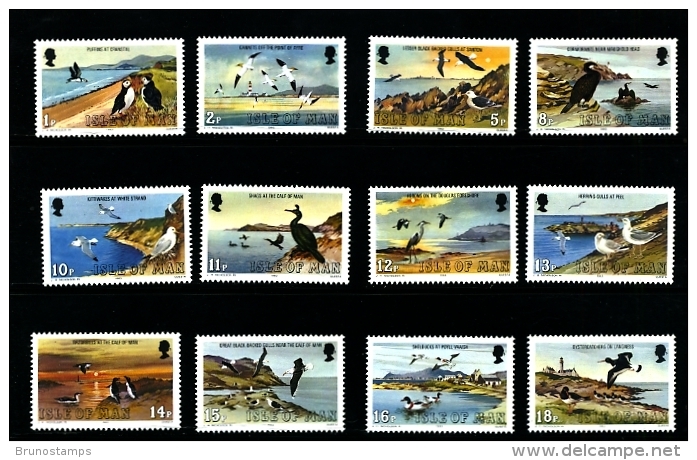 ISLE OF MAN - 1983  SEA BIRDS  I SET  MINT NH - Isola Di Man