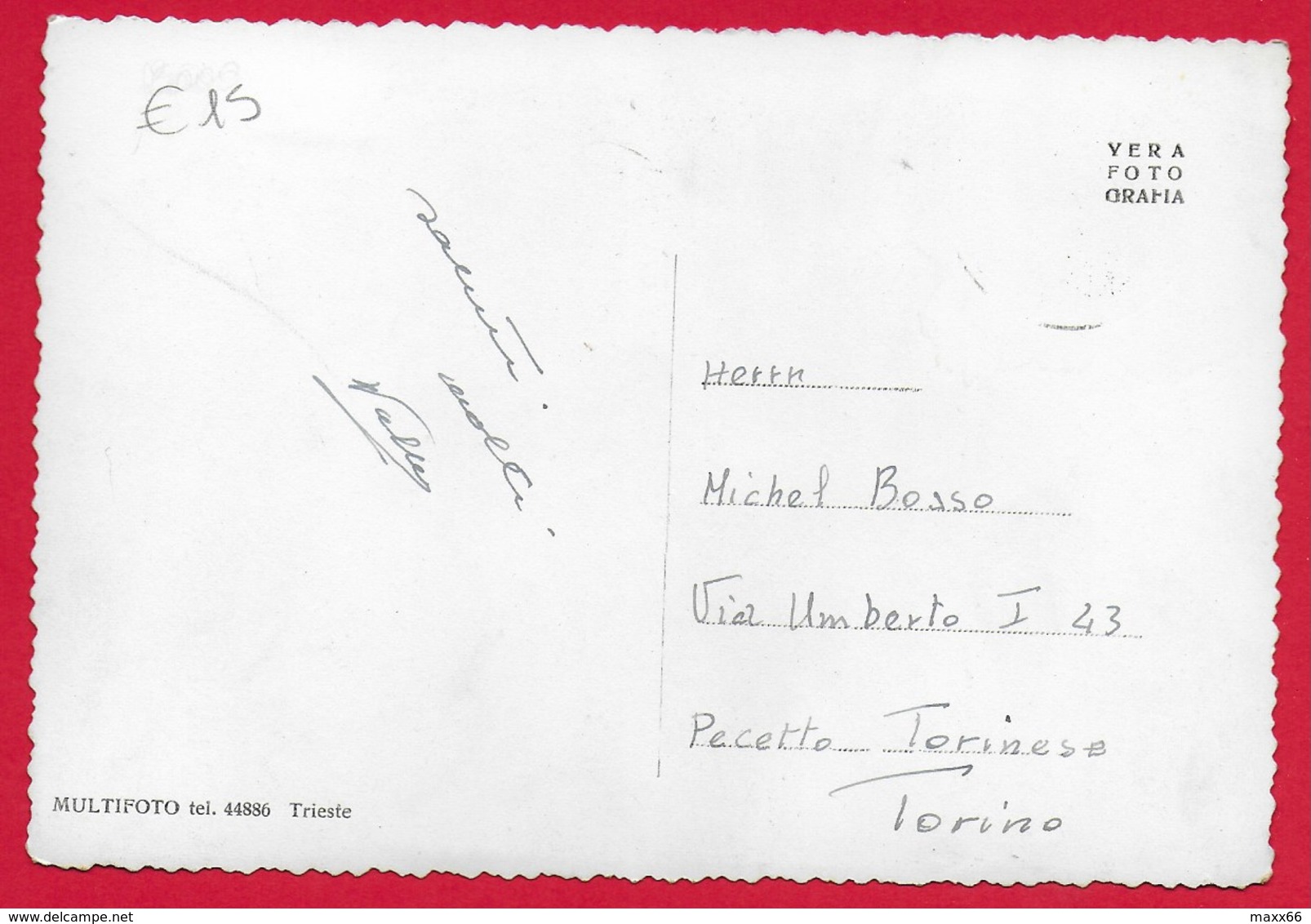 CARTOLINA VG ITALIA - Ricordo Di TRIESTE - Vedutine Multivue - 10 X 15 - ANN. 195? - Trieste