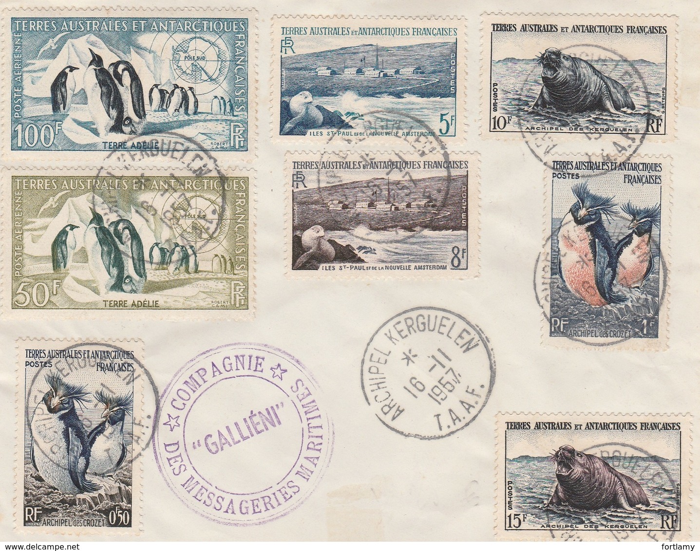 LOT 278 ENVELOPPE Oblitérée N° 10 6 +PA 2-3 - Autres & Non Classés