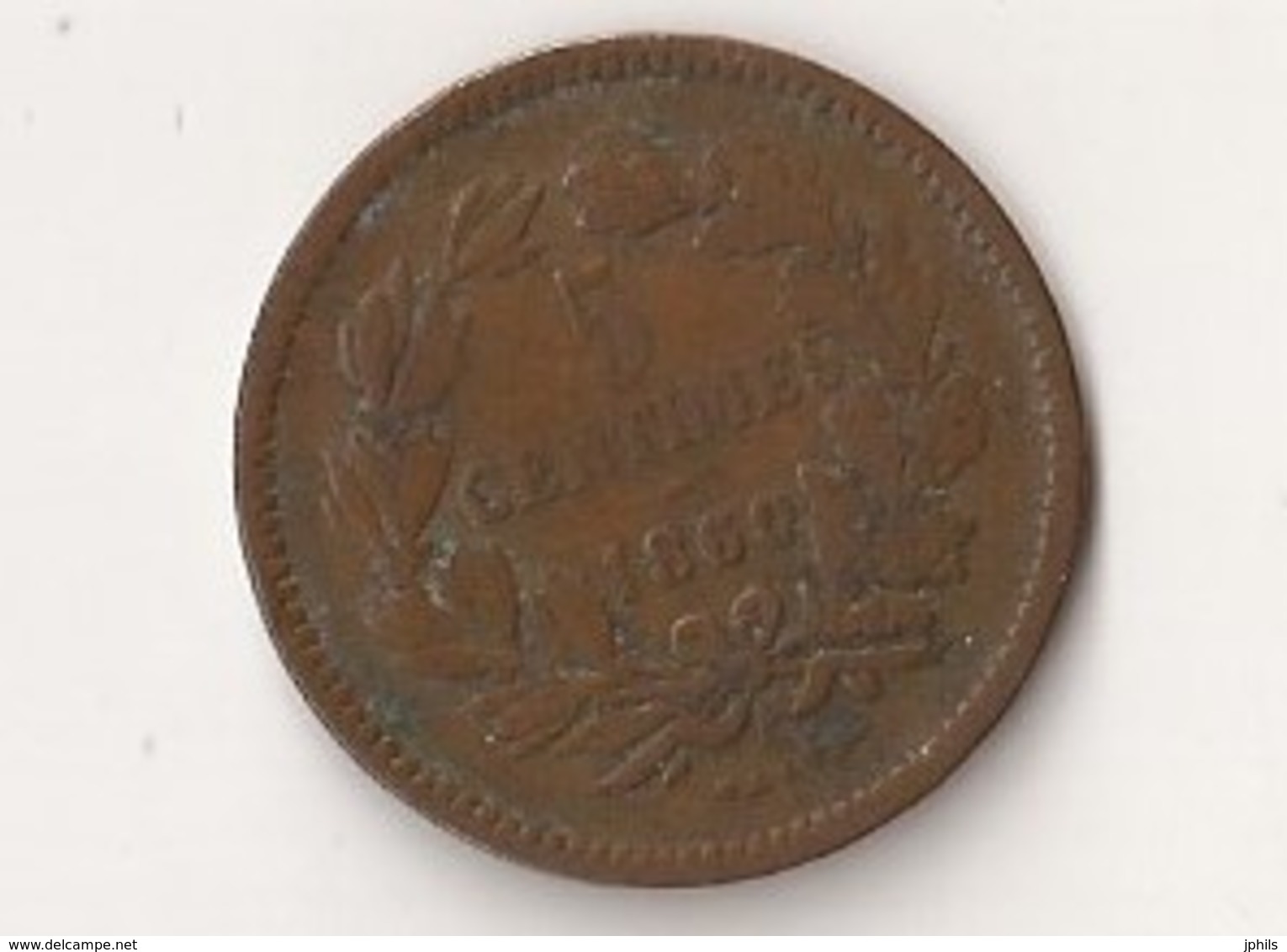 LUXEMBOURG 5 CENTIMES 1860 A - Luxembourg